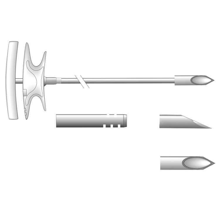 Acri: Bone Marrow harvest needle (increased aspiration)